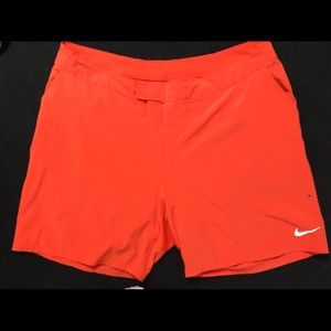 NIKE Blaze Orange Dri-Fit Shorts - Plus Size